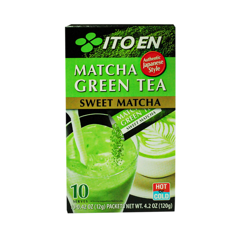 Ito En Sweet Matcha Green Tea Powder Stick 12g x 10's