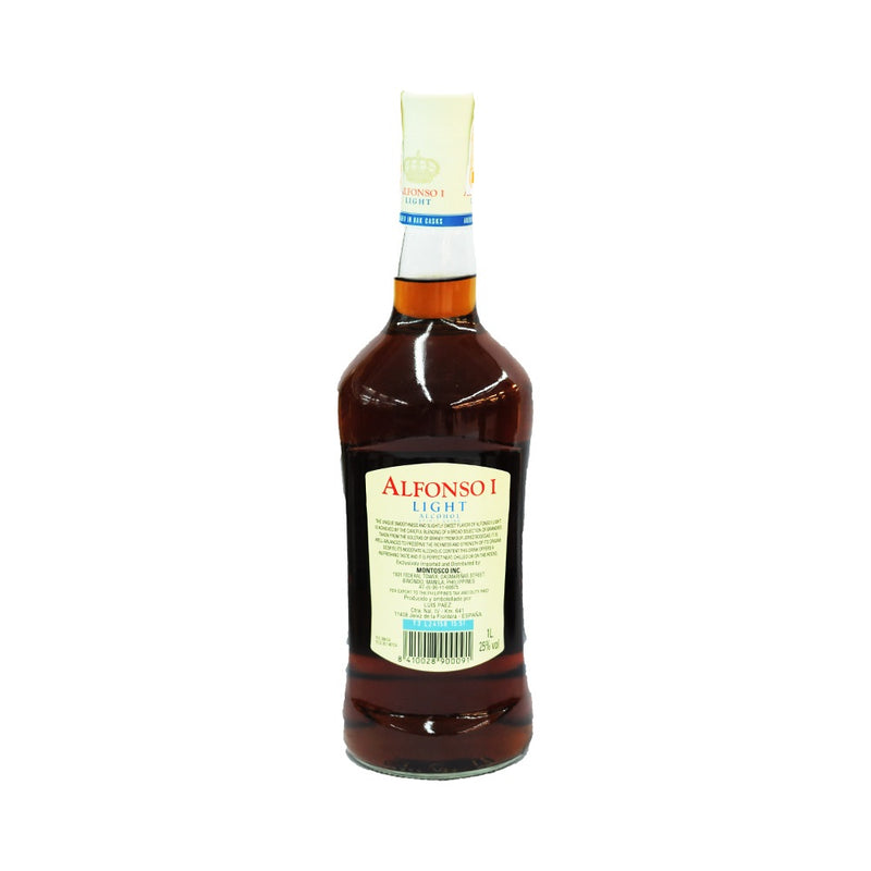 Alfonso 1 Light Brandy 1L