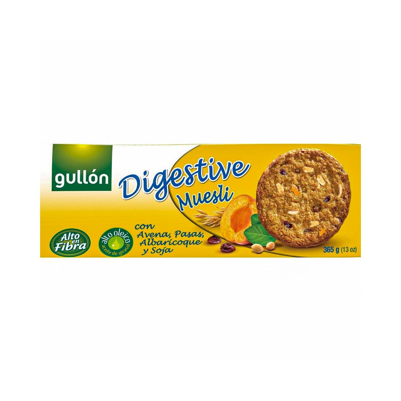 Gullon Digestive Muesli Cookie Biscuits 365g