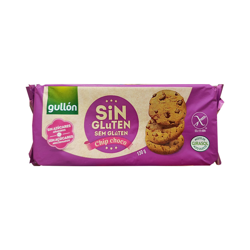 Gullon Sin Gluten Sin Azucares Choco Chips 130g