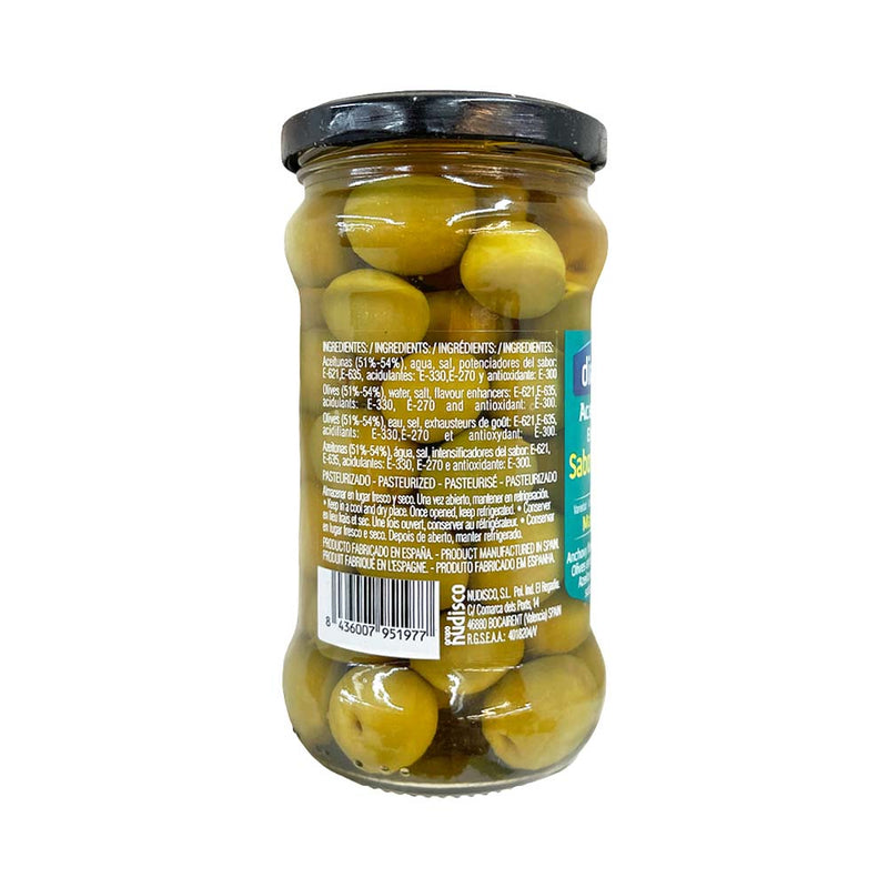 Diamir Aceitunas Olives Anchovy Flavored 300g