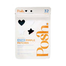 Posh  Acne Pimple Patches Black And White Collection 32's