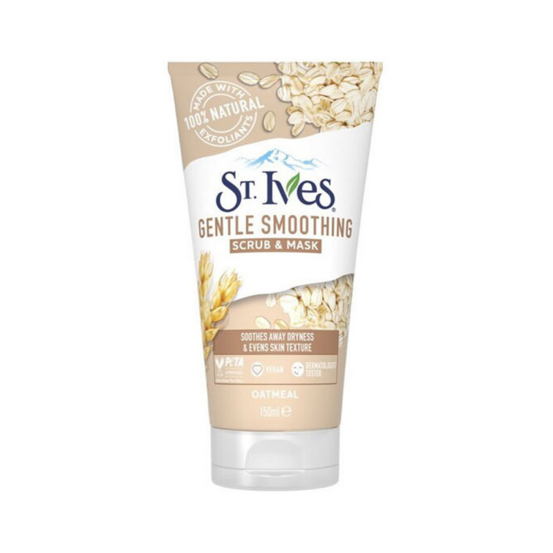 St. Ives Gentle Smoothing Oatmeal Scrub And Mask 170g (6oz)