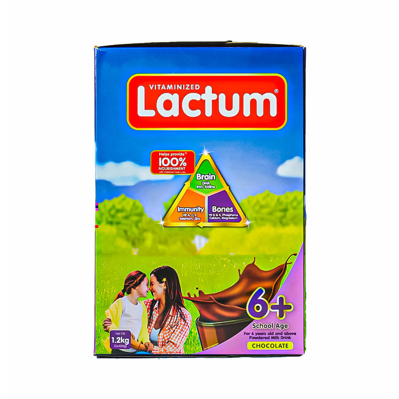 Lactum 6+ Powdered Chocolate Milk Drink 1.2kg