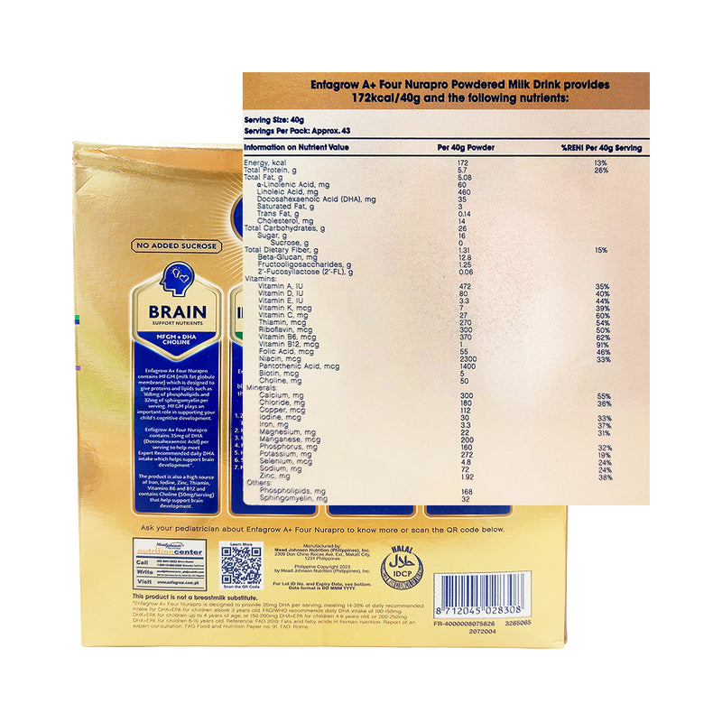 Enfagrow A+ Four Powdered Milk Drink 1.8Kg