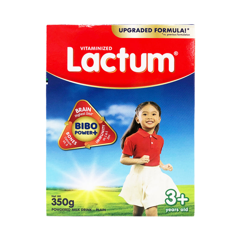 Lactum 3+ Powdered Milk Drink Plain 350g