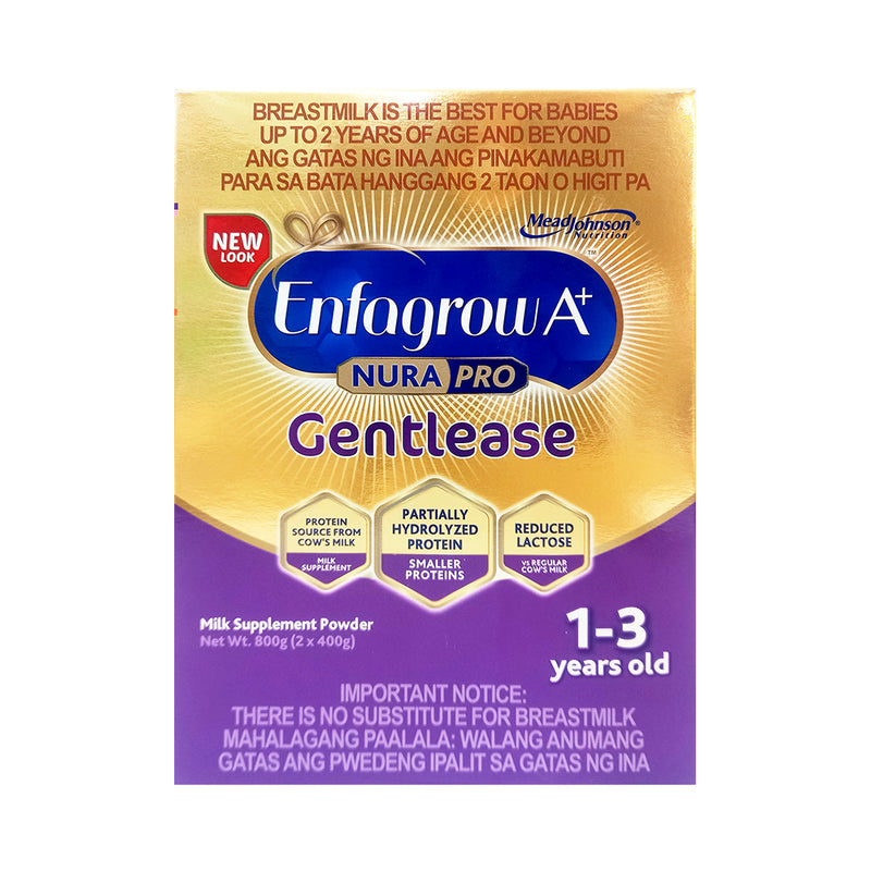 Enfagrow A+ Nura Pro Gentlease 1-3 Years Old 800g