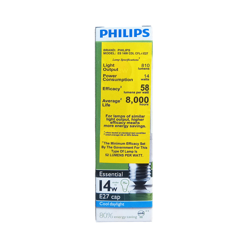 Philips Essential Bulb Cool Daylight 14W E27