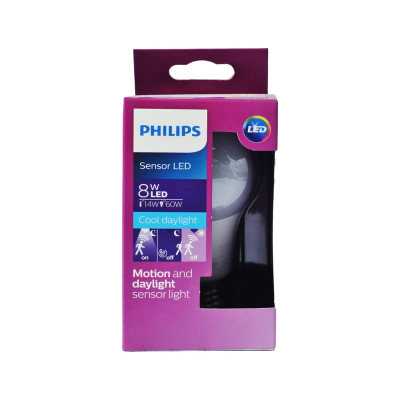 Philips Sensor LED Bulb 8 Watts Cool Daylight