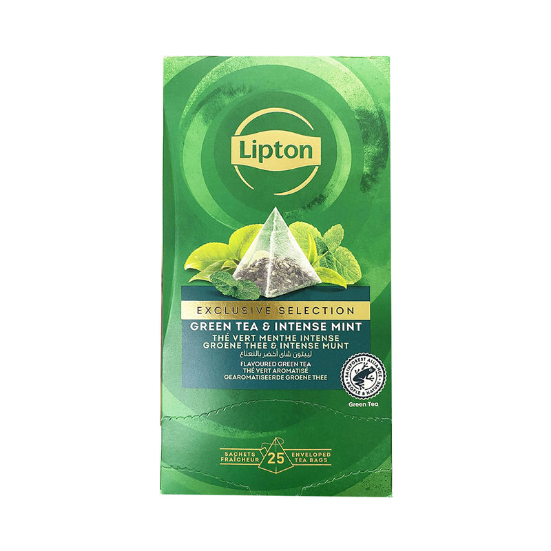 Lipton Exclusive Selection Green Tea And Intense Mint 2g x 25's