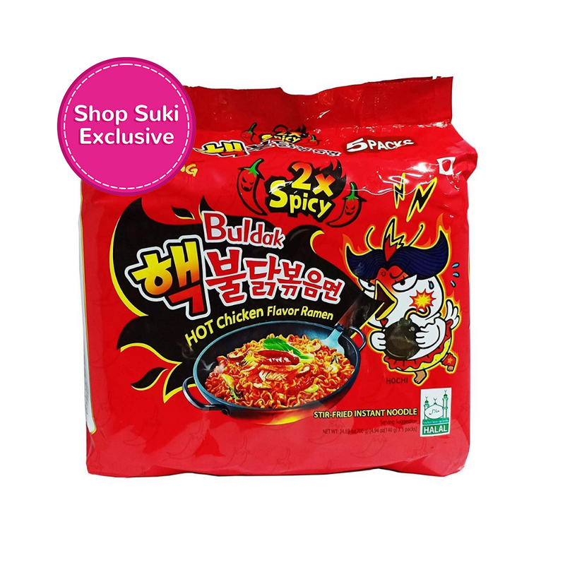 Samyang 2x Spicy Hot Chicken Flavour Ramen 140g x 5's
