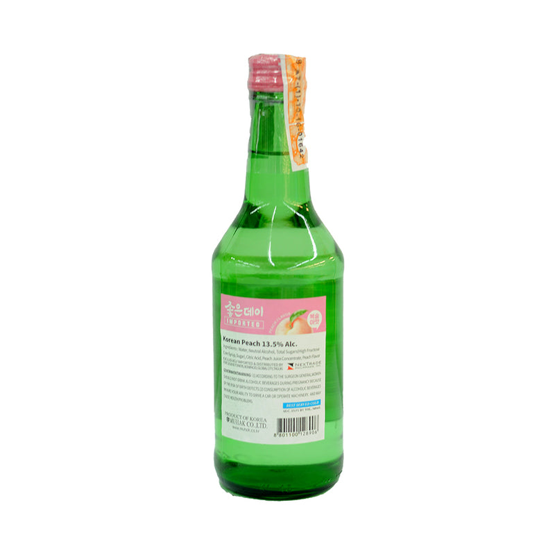 Korean Soju Peach 360ml