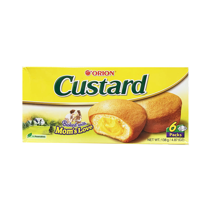 Orion Custard Premium Soft Cake Cream And Egg 23g x 6's