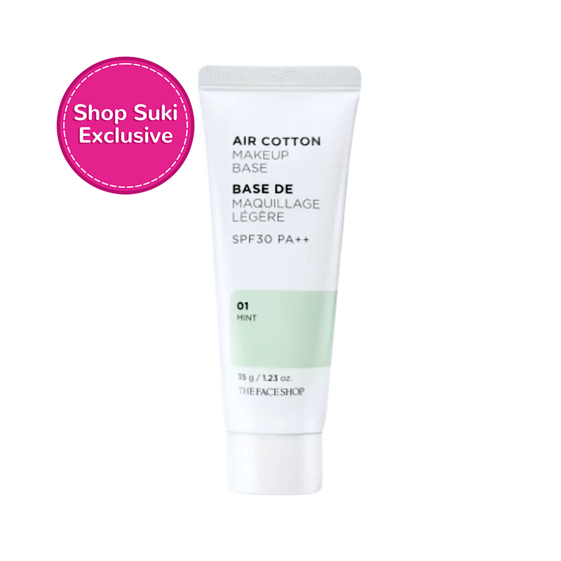 Air Cotton Make Up Base Maquillage SPF30++ 01 Mint 35g