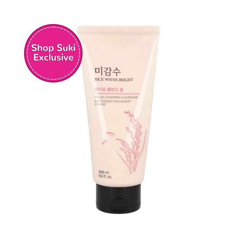 Rice Water Bright Facial Foaming Cleanser 300ml