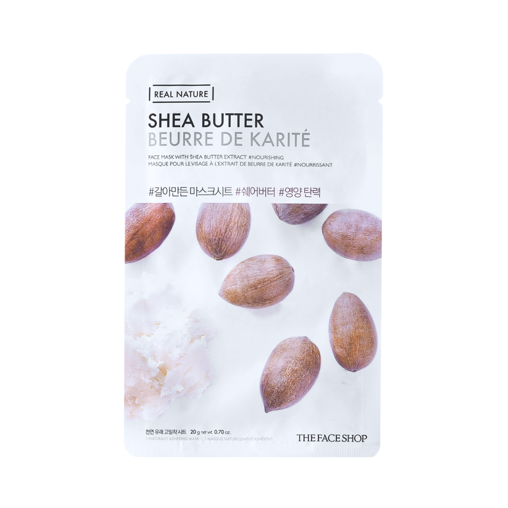 REAL NATURE.SHEA BUTTER FACE MASK