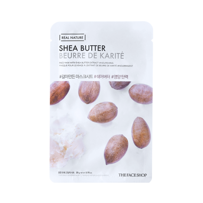 Real Nature Shea Butter Nourishing Face Mask 1's 20g