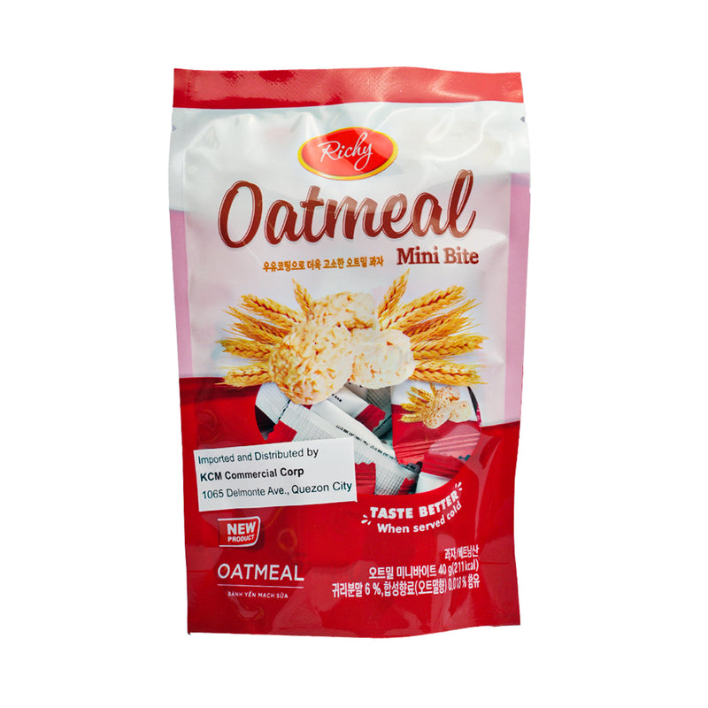 Richy Oatmeal Mini Bite Original 40g