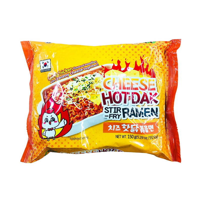 Hotdak Stir Fry Ramen Cheese 150g