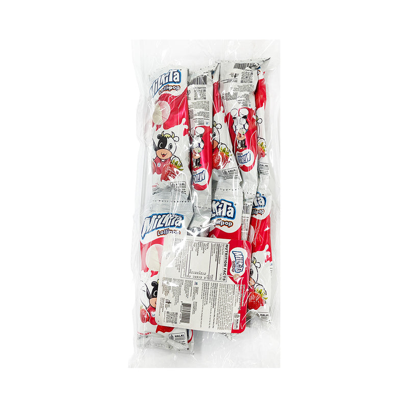 Milkita Lollipop Strawberry Hanger 10's