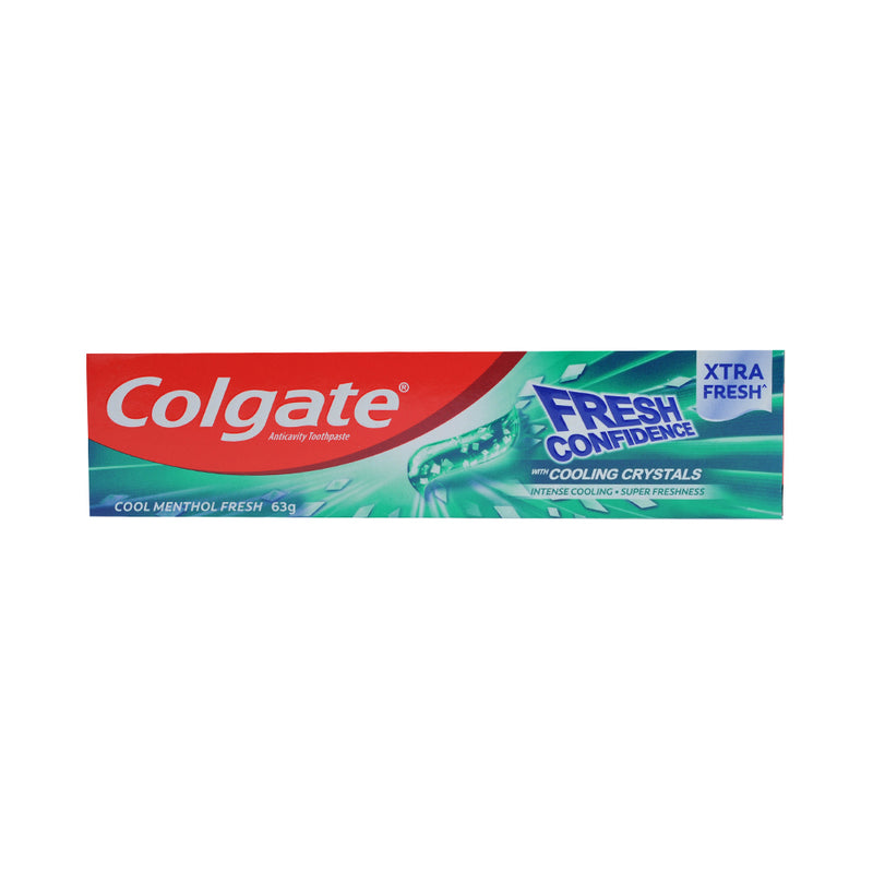 Colgate Fresh Confidence Toothpaste With Cooling Crystals Cool Menthol 63g