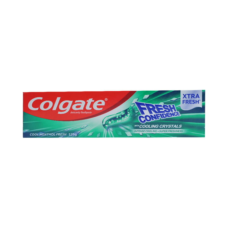 Colgate Fresh Confidence Toothpaste With Cooling Crystals Cool Menthol