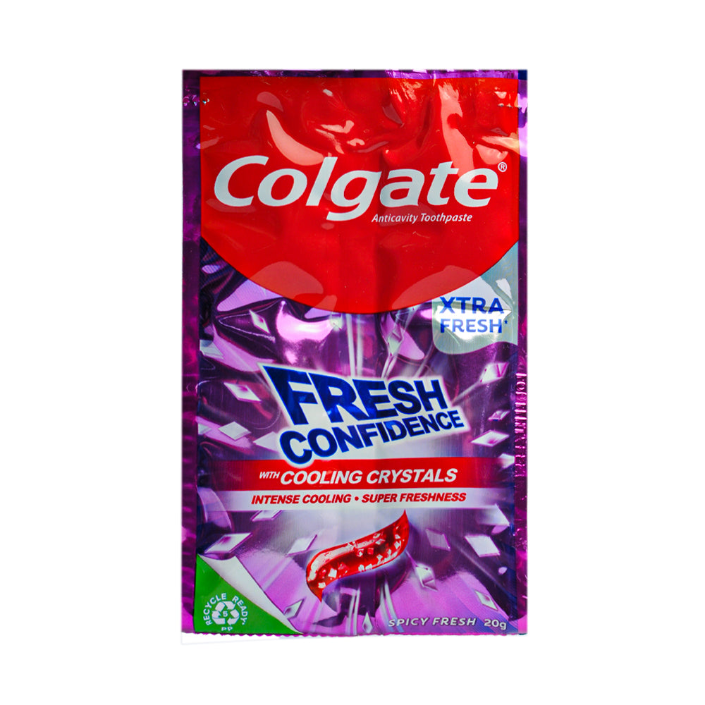 Colgate Fresh Confidence Toothpaste With Cooling Crystals Spicy Fresh