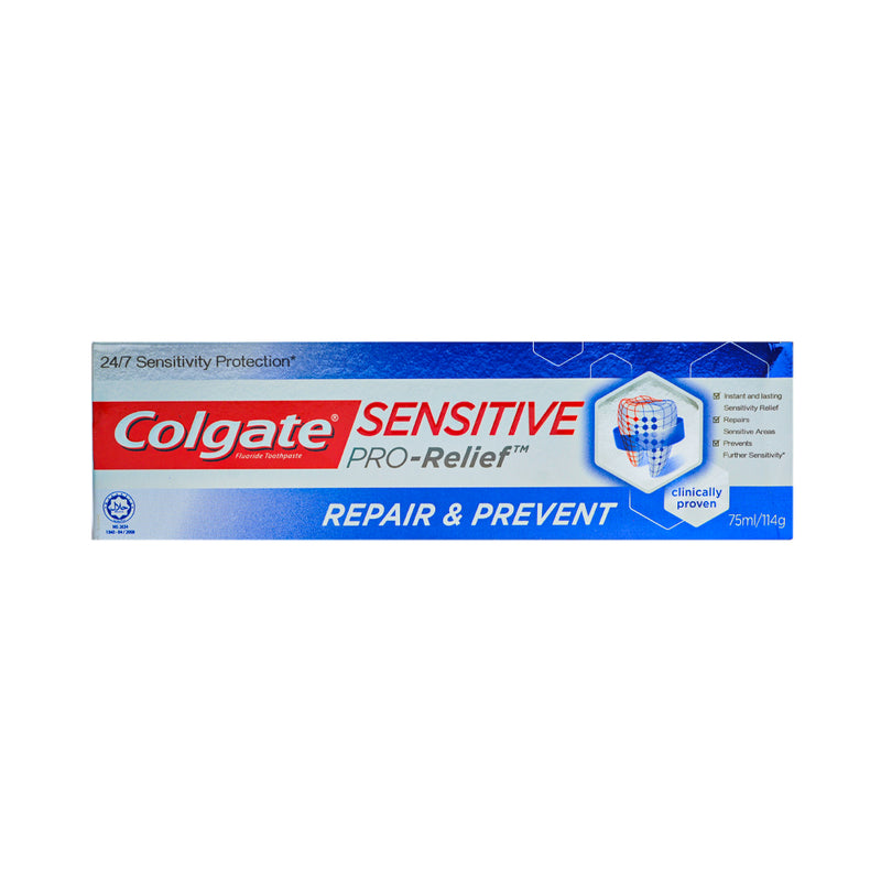 Colgate Toothpaste Sensitive Pro-Relief Repair and Prevent 75ml (114g)