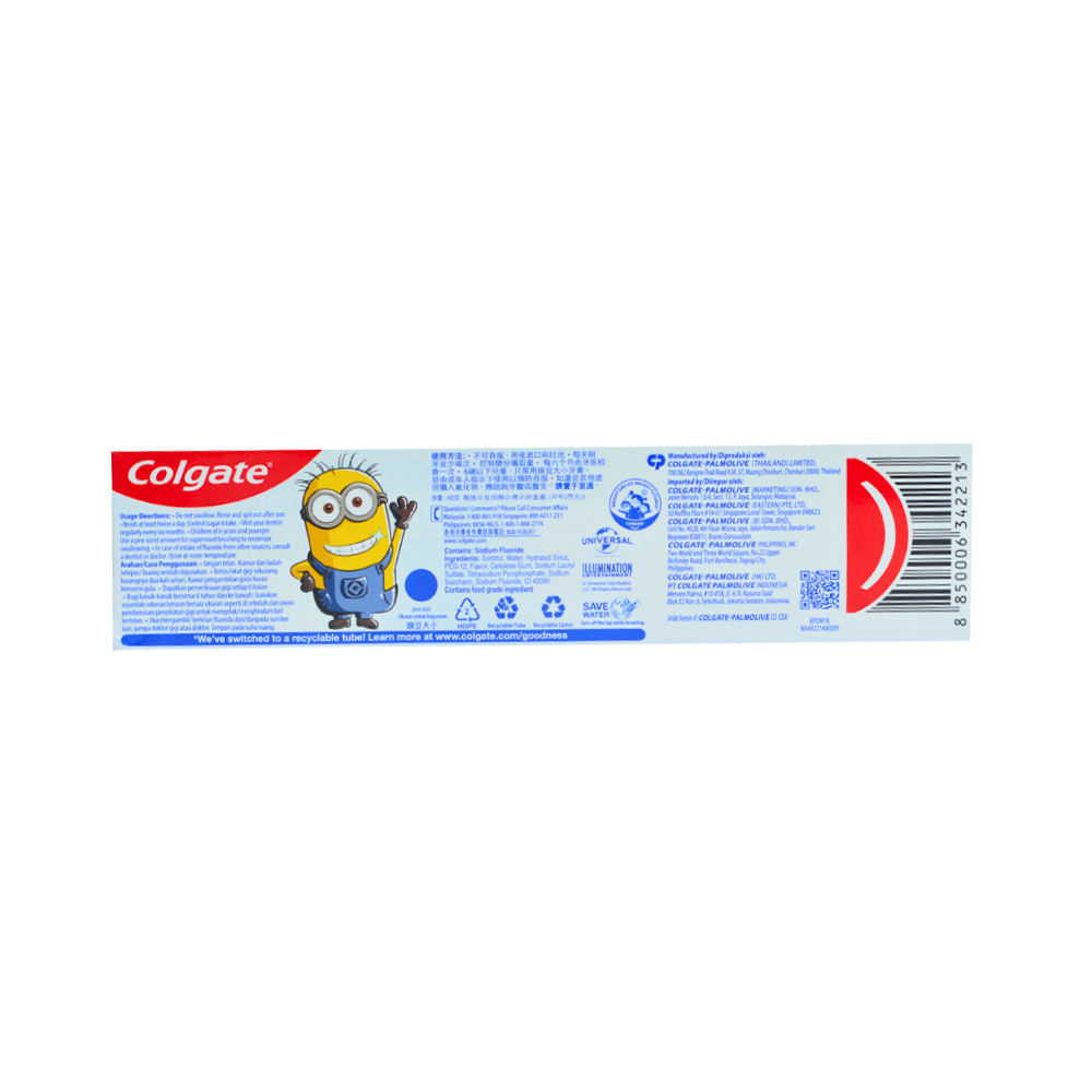 Colgate Kids Toothpaste Minions 40g