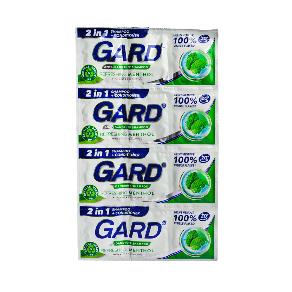 Gard Shampoo Refreshing Menthol 14ml x 12's ( 1 Doz )