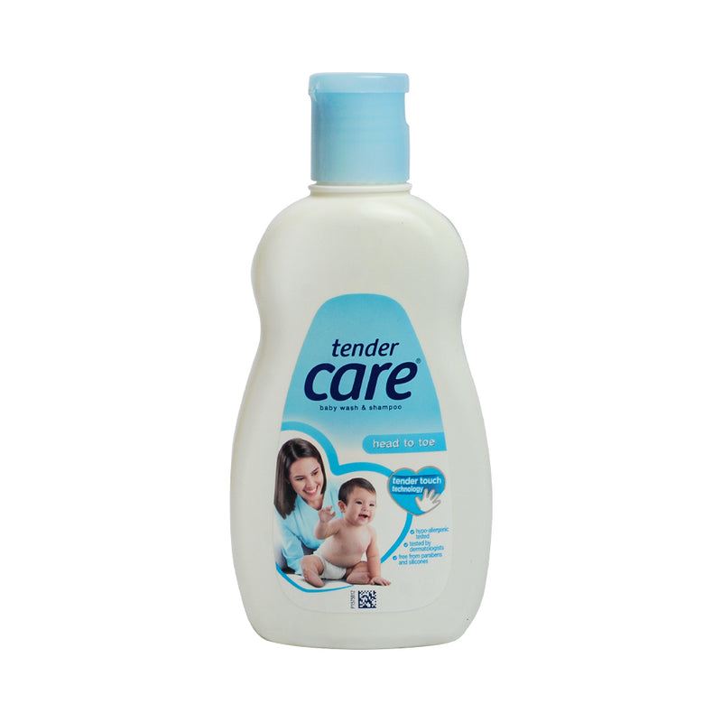 Tender Care Head to Toe Baby Wash And Shampoo 180ml