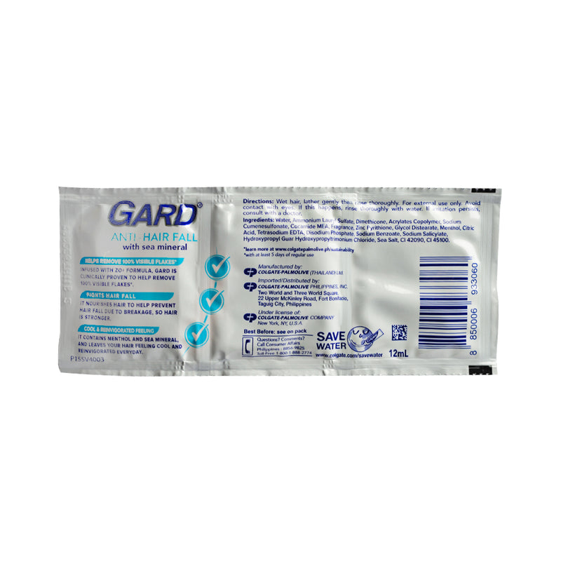 Gard Shampoo Anti-Hairfall 12ml x 12's ( 1 Doz )