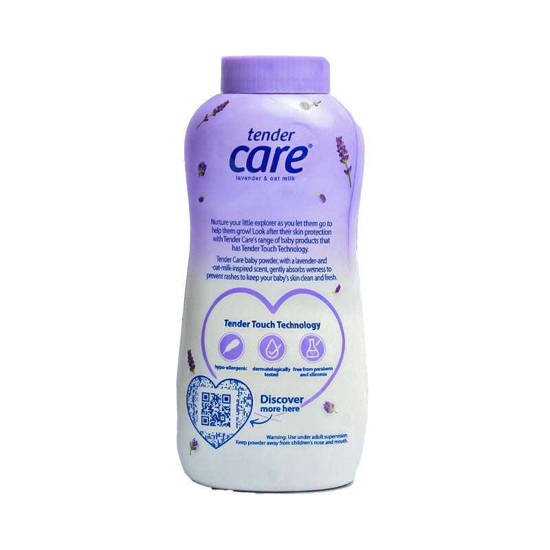 Tender Care Baby Powder Lavender And Oat Milk 200g
