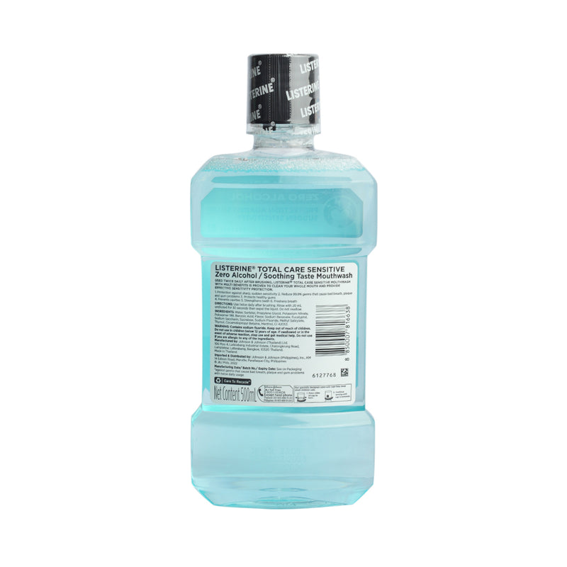 Listerine Total Care Sensitive Mouthwash 500ml