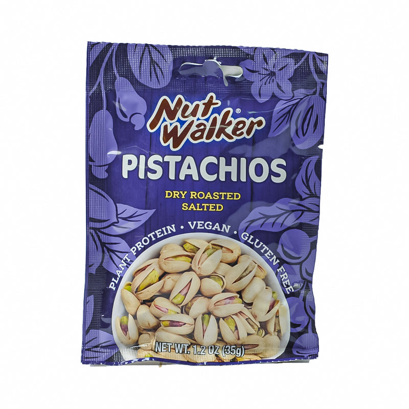Nut Walker Nuts Pistachios Dry Roasted And Salted 35g