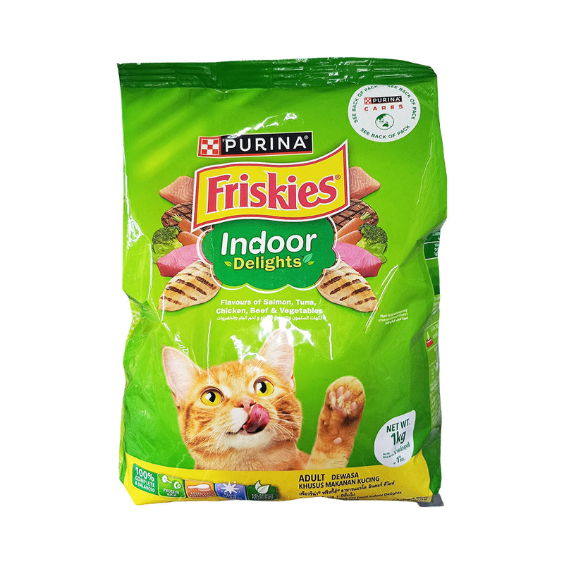 Friskies Dry Cat Food Indoor Delight 1100g