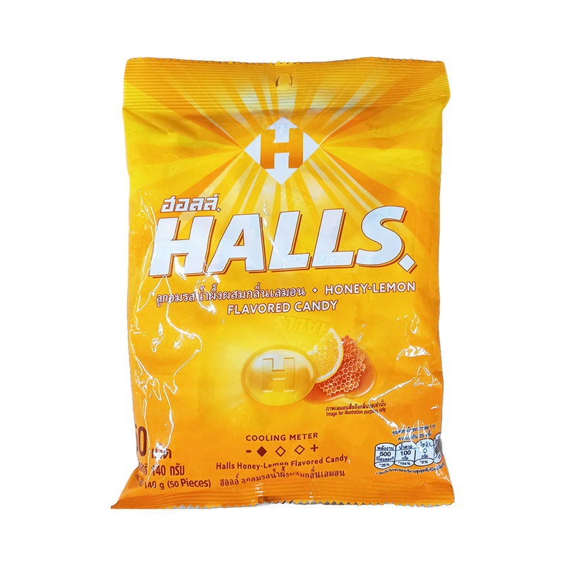 Halls Candy Honey Lemon 50's