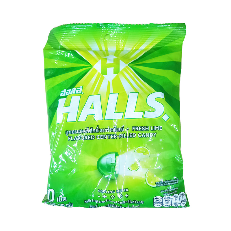 Halls Candy Fresh Lime 50's