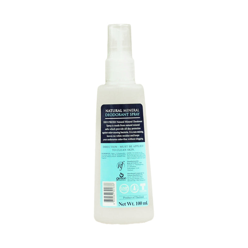 Deo Fresh Deodorant Natural Spray 100ml