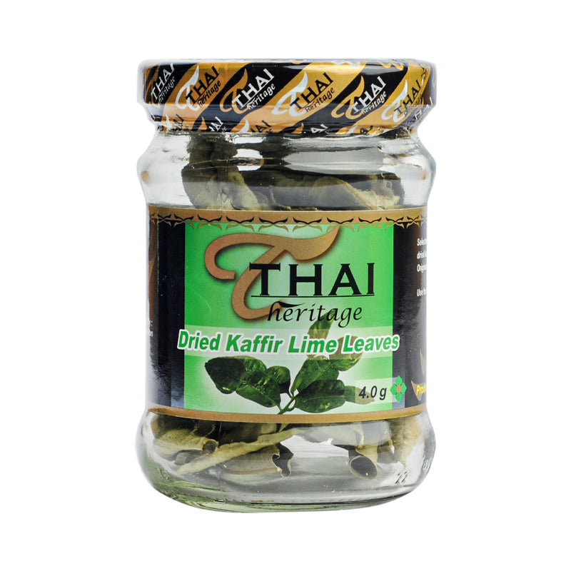 Thai Heritage Dried Keffir Lime Leaves 4g