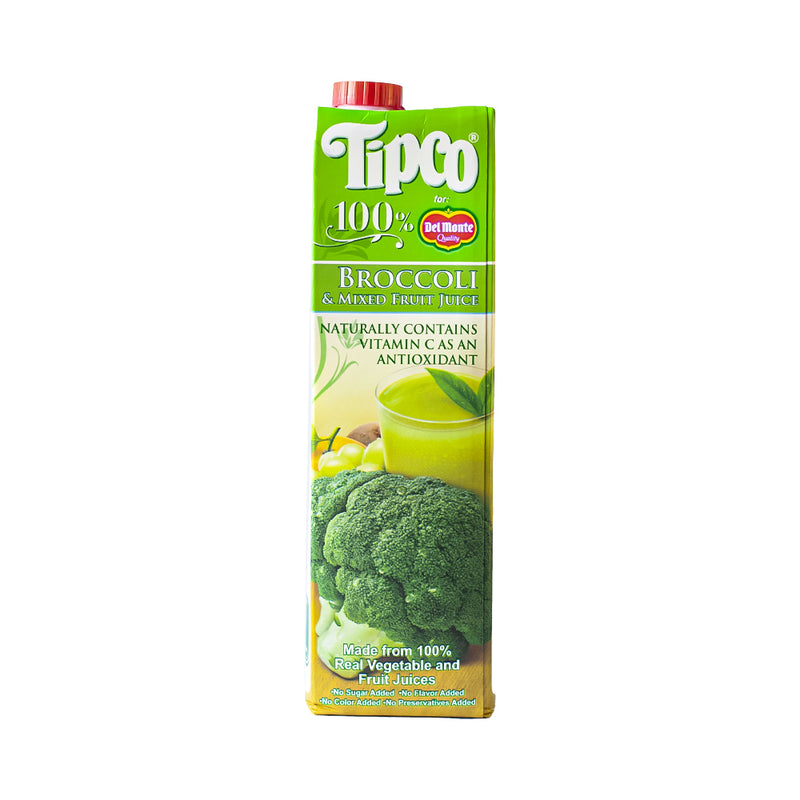 Tipco 100% Juice Brocolli And Mixed Fruit 1L
