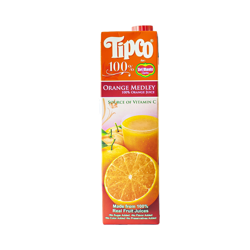 Tipco 100% Juice Orange Medley 1L