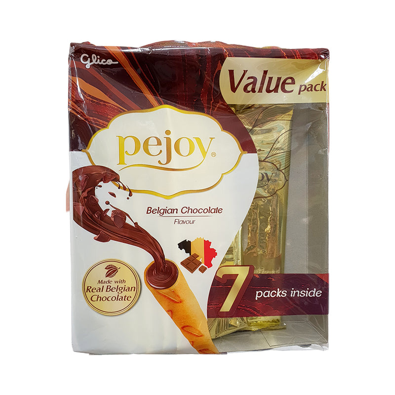 Glico Pejoy Belgian Chocolate Stick Value Pack 112g