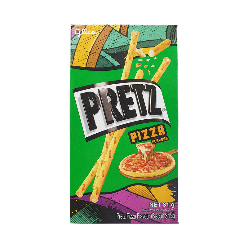 Glico Pretz Biscuit Stick Pizza Flavour 31g