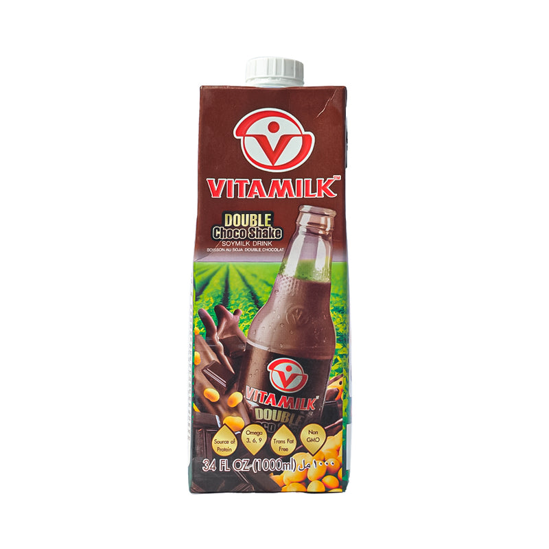 Vitamilk Soya Milk Double Choco Shake 1L
