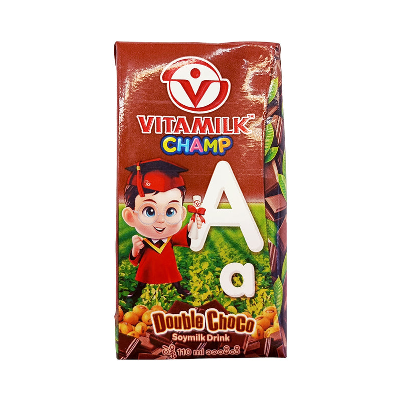 Vitamilk Soya MIlk Champ Double Choco 110ml