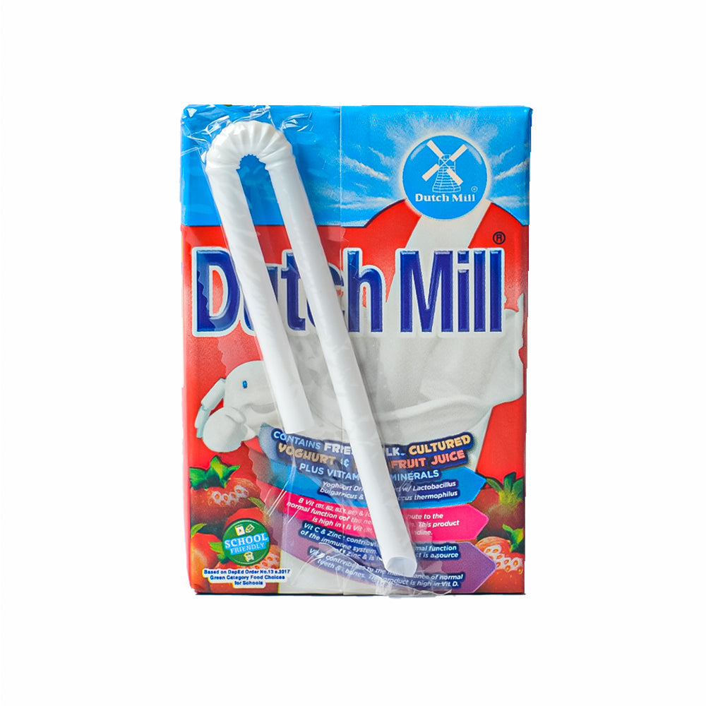 Dutch Mill Set Dutch Mill UHT Yoghurt Drink Strawberry 90ml