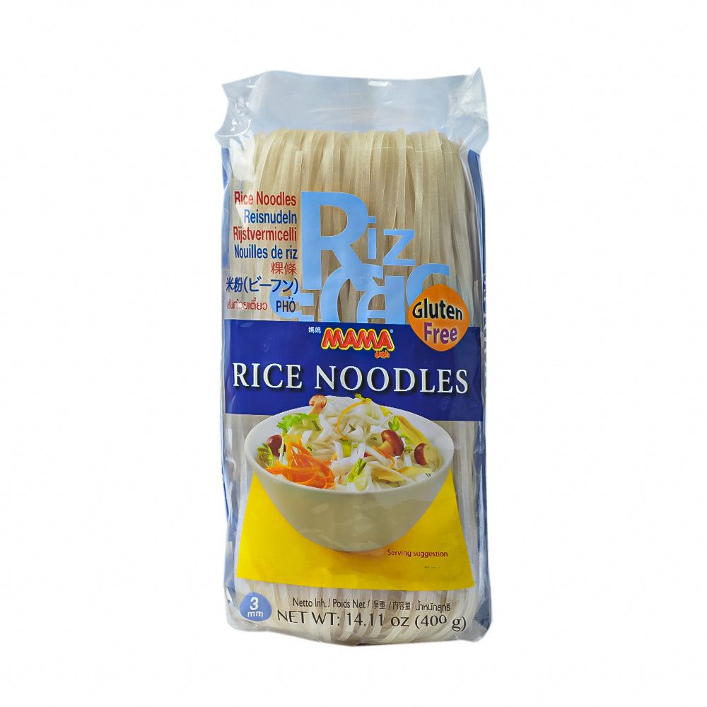 Mama Rice Rol Mama Rice Noodles Medium 3mm 400g