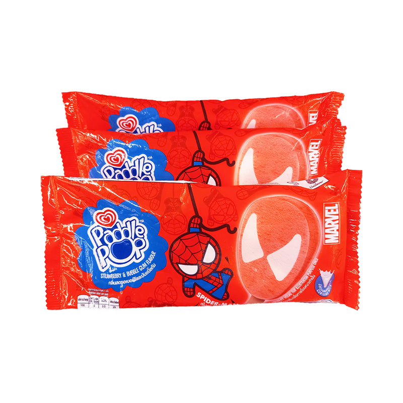 Selecta Paddle Pop Spiderman 90ml x 3's