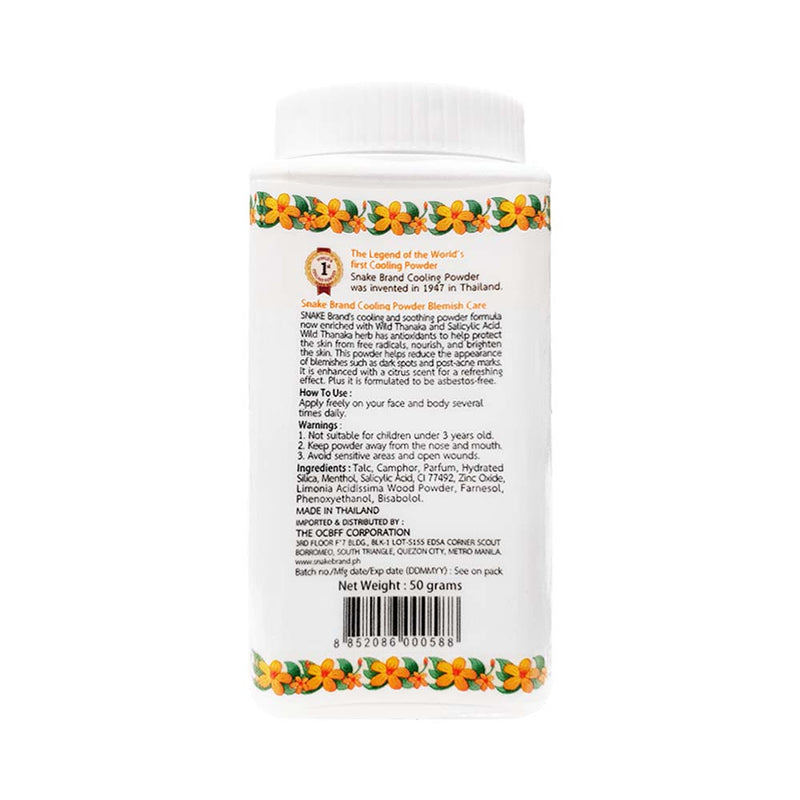 Snake Brand Cooling Powder Blemish Care